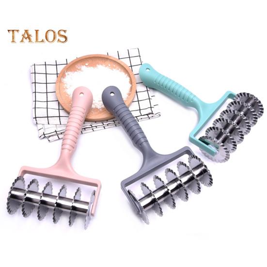 Резак для блинов, роликовый нож для резки, многоразовый универсальный нож для пиццы, роликовый резак для печенья, кондитерских изделий, кухонный гаджет