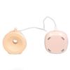 Electric Breast Pump Hands Free Mute High Suction Wearable Automatic Massage 3 Mode 9 Speed Pink
