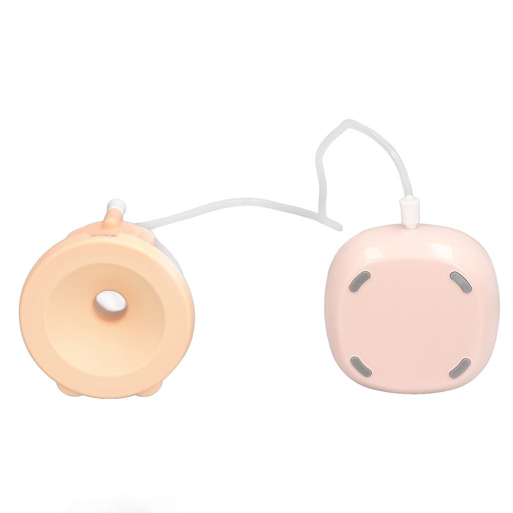 Electric Breast Pump Hands Free Mute High Suction Wearable Automatic Massage 3 Mode 9 Speed Pink