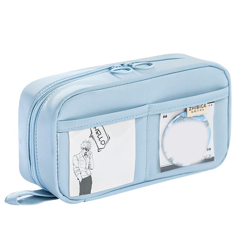 Большой вместительный пенал Kawaii, милые пеналы для студентов, пенал для студентов, большие школьные принадлежности, канцелярские принадлежности, пеналы, коробка, пенал