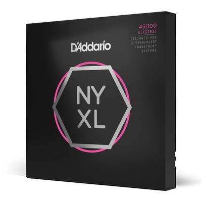 Басовые струны NYXL, с двойным шариком на конце, длинная мензура, .045-.100, NYXLS45100 (Официальный японский продукт)