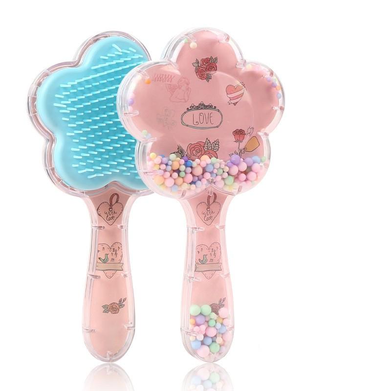 Новые волшебные расчески со звездами, антистатические массажные щетки для волос с единорогом, распутывание, массажная щетка для душа, расческа для волос, инструменты для укладки волос в салоне