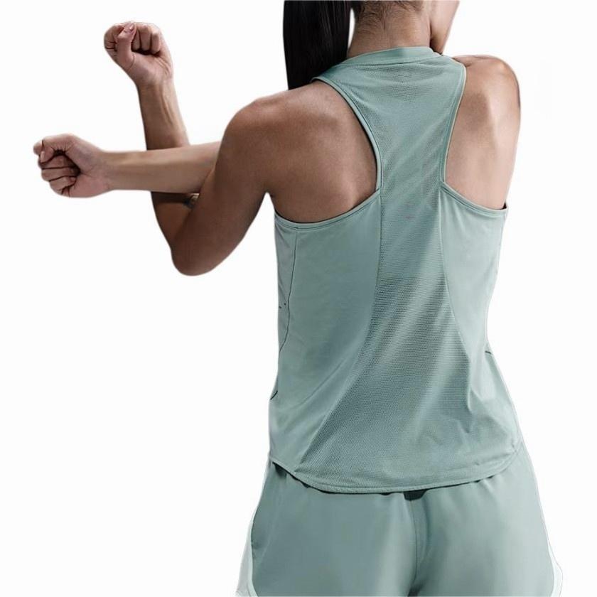 Nike Clothing Tank Tops Women's Green Racerback HQ0621-017