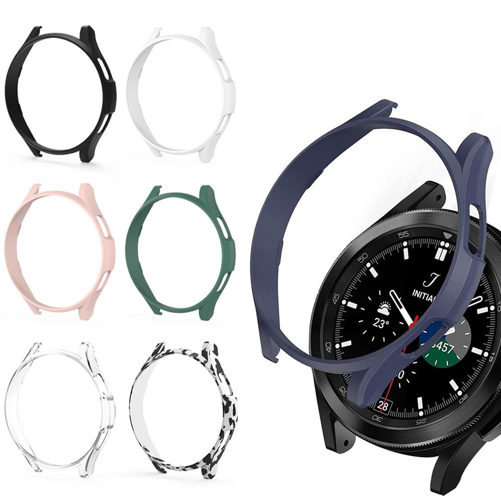 Чехол для Samsung Galaxy watch 4 Case 40мм 44мм аксессуары PC всесторонний Бампер Защита Galaxy watch 4 classic 46мм 42мм Case