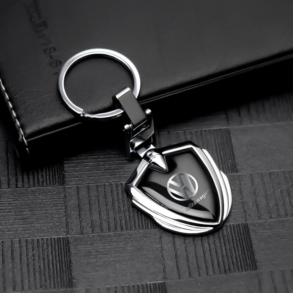 For VW Car Badges Keychain Key Chain Rings Keyring Valve Caps For VW Golf 7 5 4 Passat Tiguan Mk7 Scirocco Polo PNDF-V584 NL9