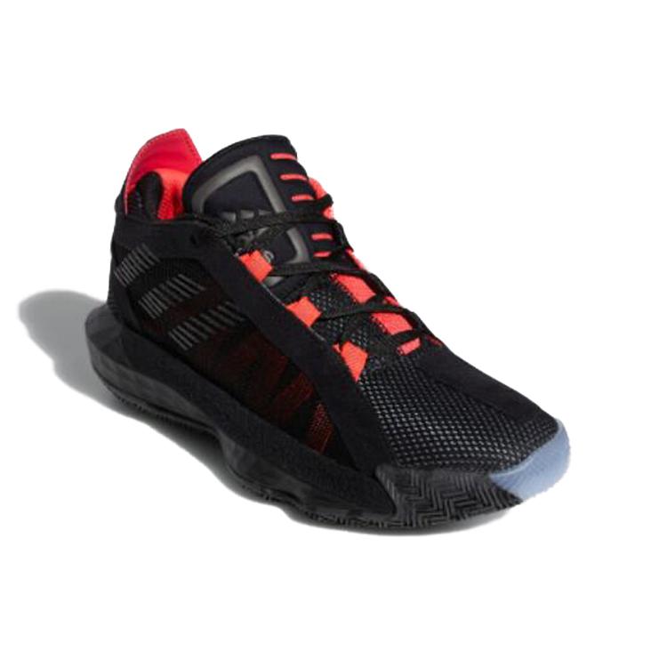 adidas Dame 6 Черно-красный Молодежный EH2791