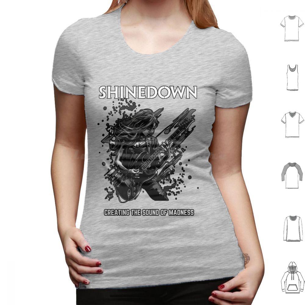 Creating The Sounds Of Madness T Shirt Cotton Men Women DIY Print Shine Down Rockband Rockmusic Fan Band