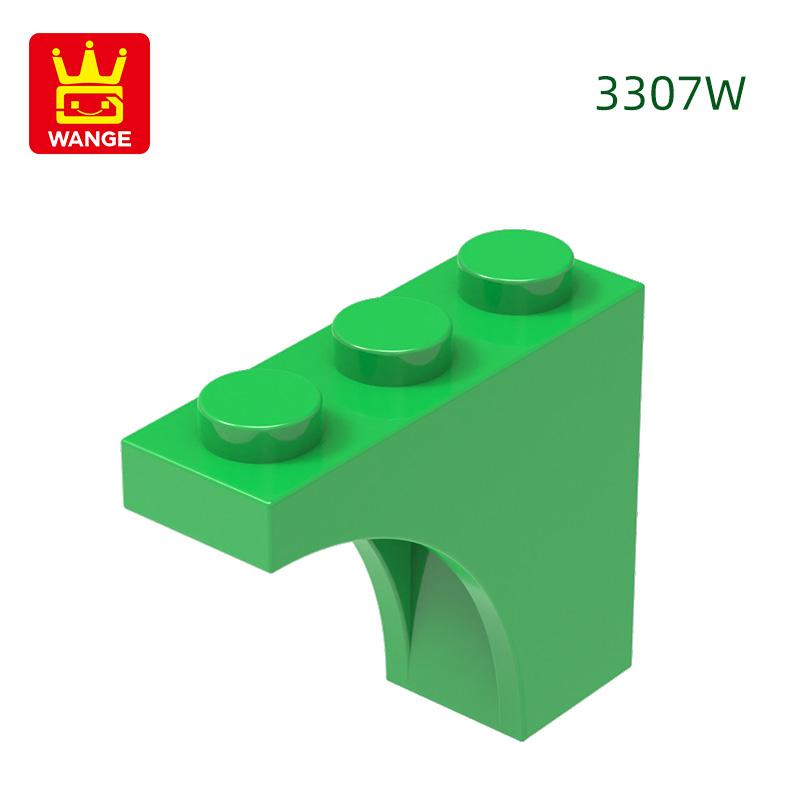 Нетоксичный 78 шт./лот 3307W Полуарка Строительный блок Аксессуары Moc Совместимые с Кирпичами DIY Детские игрушки Строительство Подарочная коробка