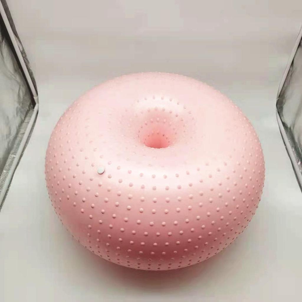 Новый утолщенный большой мяч-пончик для йоги 55 см для домашнего фитнеса