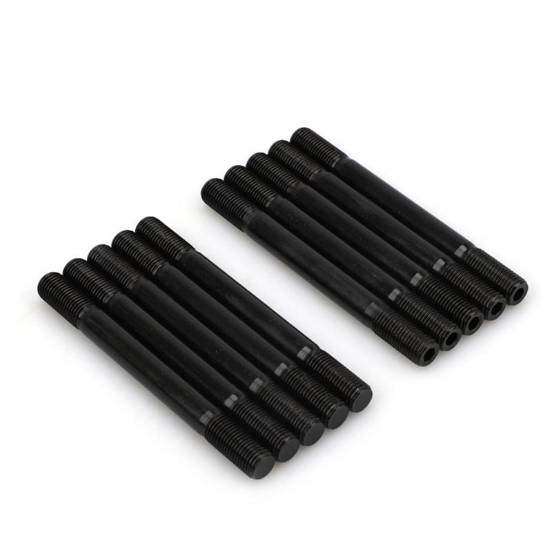 AU05 -for ARP 207-4203 Cylinder Head Studs Pro Series Point Head for 94-19 Mitsubishi EVO8 EVO9 4G63 7-Bolt 11mm