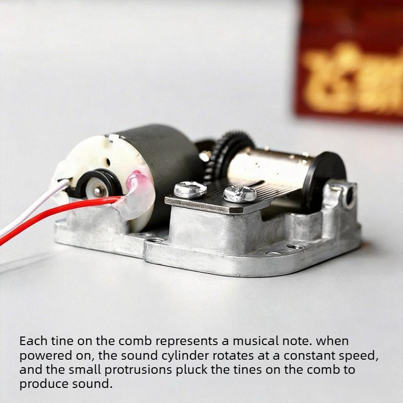 1.5V Electric Music Box Movement Metal Mini Diy Gift Music Mechanical Decorative Collectibles for Girl Boy Friend Birthday Gifts