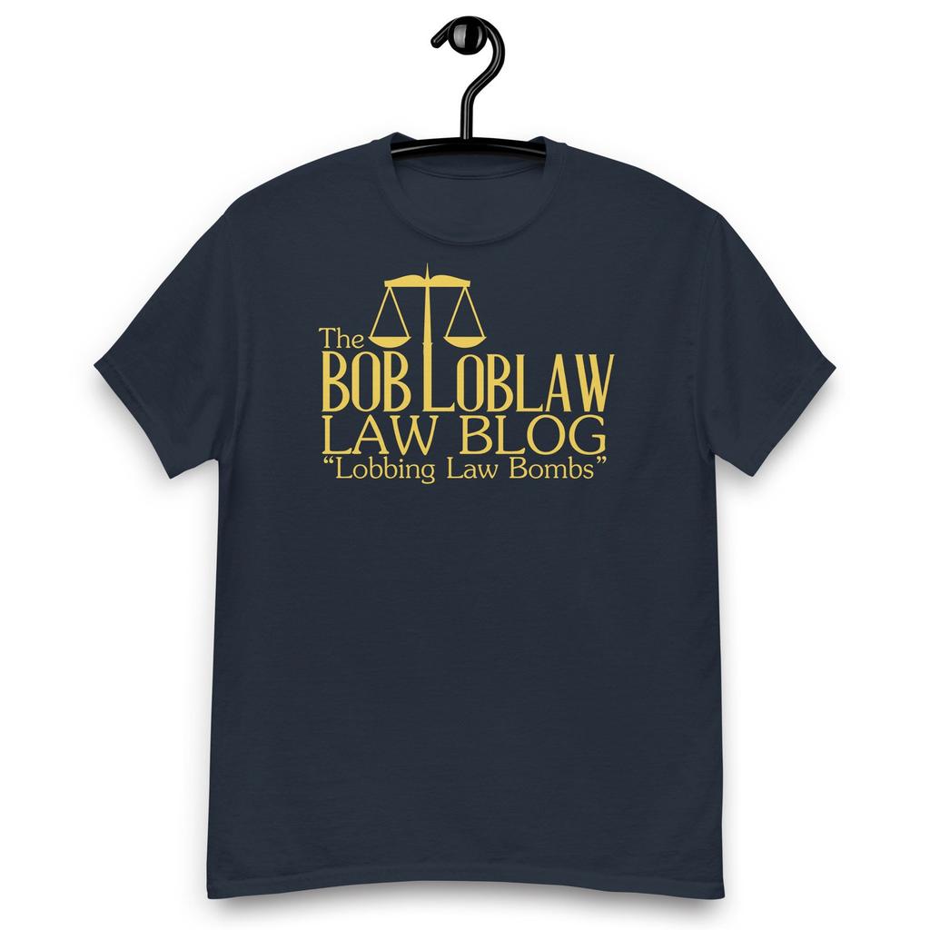 Arrested Development TV Series - The Bob Loblaw Law Blog - Lobbing Law Bombs T-shirt