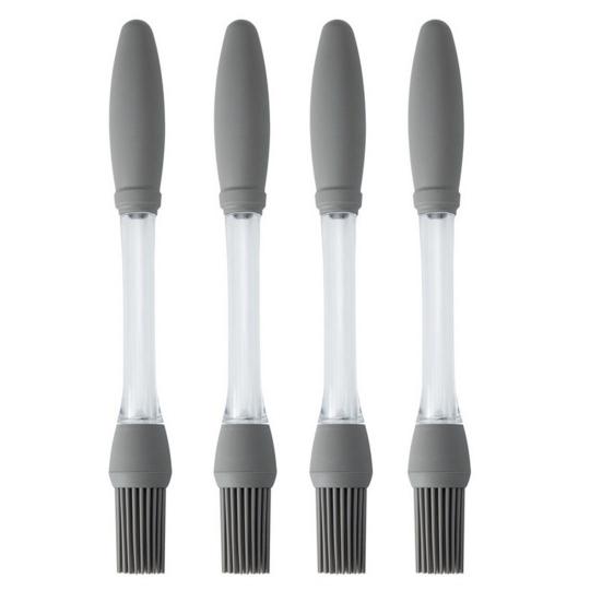 Silicone Oil Brush Basting Pastry Brush Heat Resistant Butter Sauce Brush Kitchen Gadget for BBQ Grilling Baking