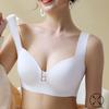 Seamless Bra Women's Large and Thin Underwear Full Cup Without Steel Ring Gathered Bra Solid Casual Bra Traceless Bra