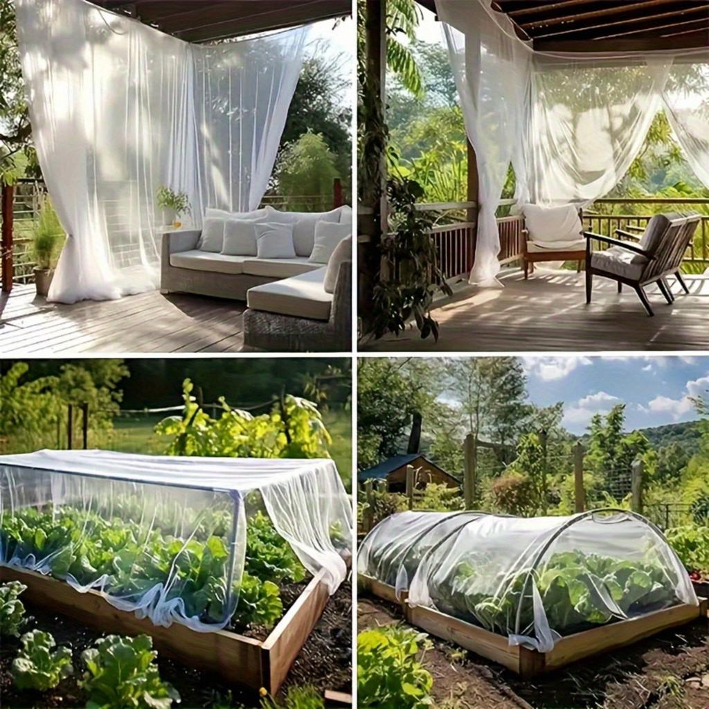 1pc Outdoor Garden Plant Cover - Mosquito Net, Bird Barrier, Terrace Mesh - Durable & Breathable Holiday Gift