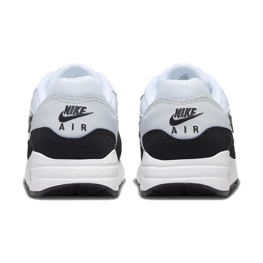 Nike Air Max 1 GS White Black Kids Sneakers Pure-Platinum DZ3307-106