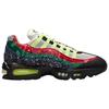 Nike Кроссовки мужские Air Max 95 OG Big Bubble - Paisley Neon Черный Парусный Вольт-Университетский Красный-Спортивный Зеленый-Черный Полуночный Синий IQ0620-100