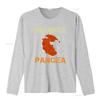 Reunite Pangea Geology T Shirt  vintage Washed Slightly graphic homme designer clothes fashion streetwear Unisex Versatile Soft