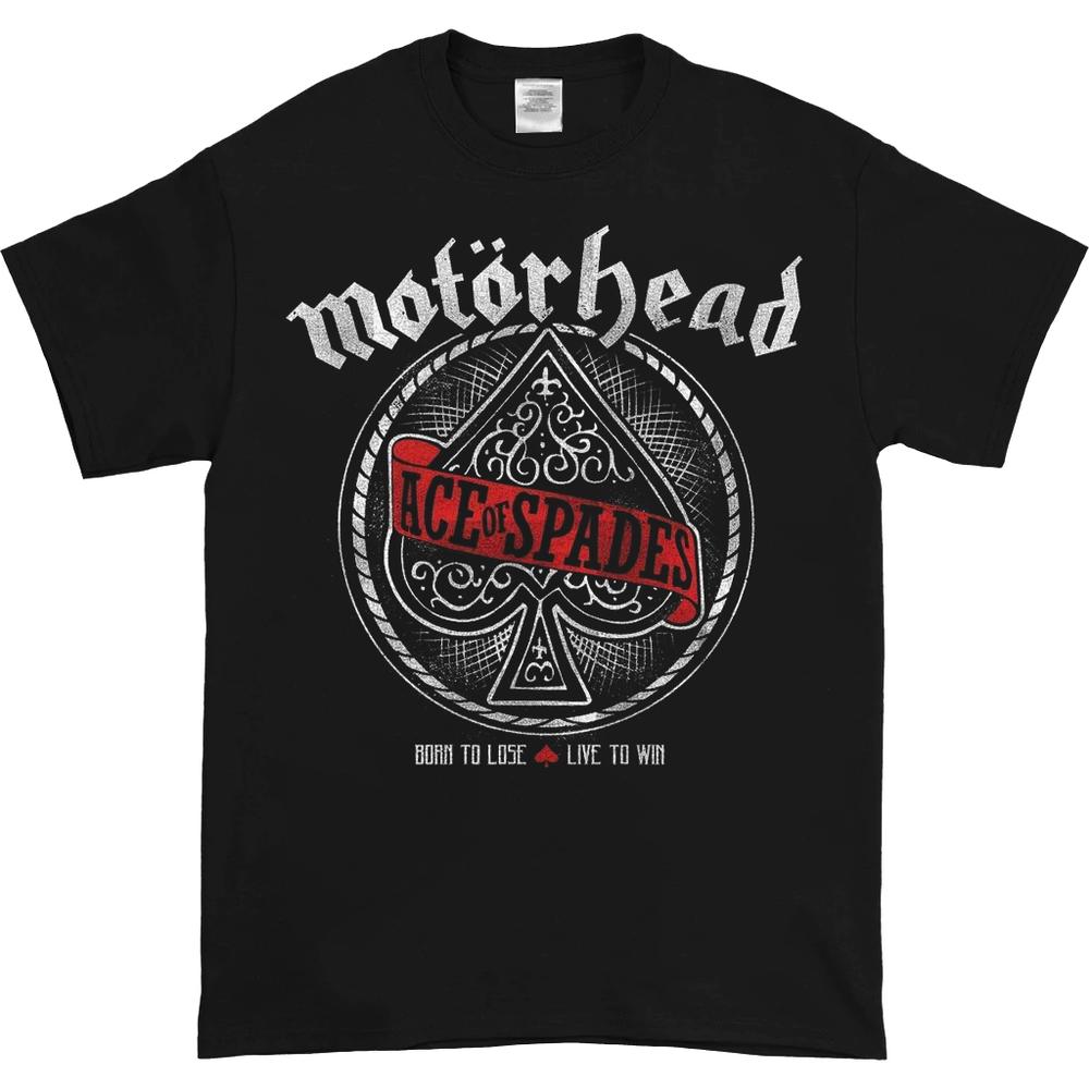 Motorhead Ace Of Spades Black Tee Unisex T-Shirt
