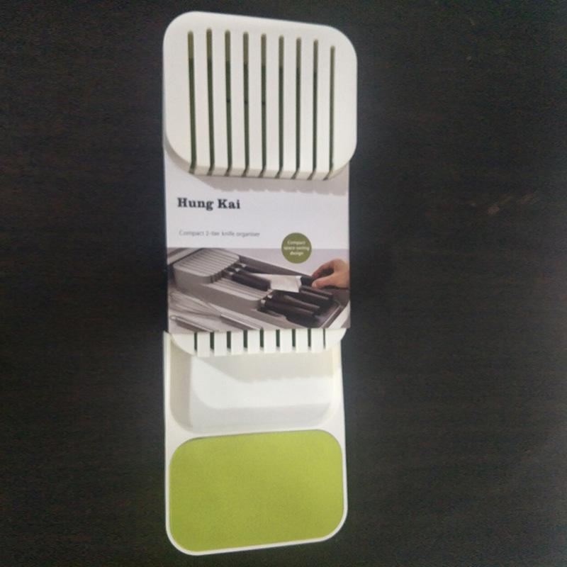 Расширяемый лоток-органайзер для кухонных ножей