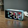 1 шт. многофункциональный будильник с RGB-экраном, настольные светодиодные цифровые часы; Настройте два набора будильников, пять уровней яркост