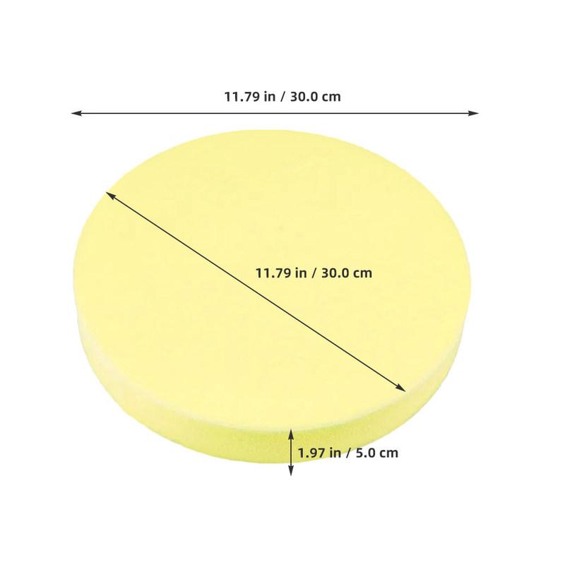 Large Round Sponge Cushion Elastic Pottery Sponge for Molding Painting Crafts Ceramic Tool for Clay Artists Craft Sponges
