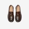 BASTO Leather Women Chunky Heel Single Shoes