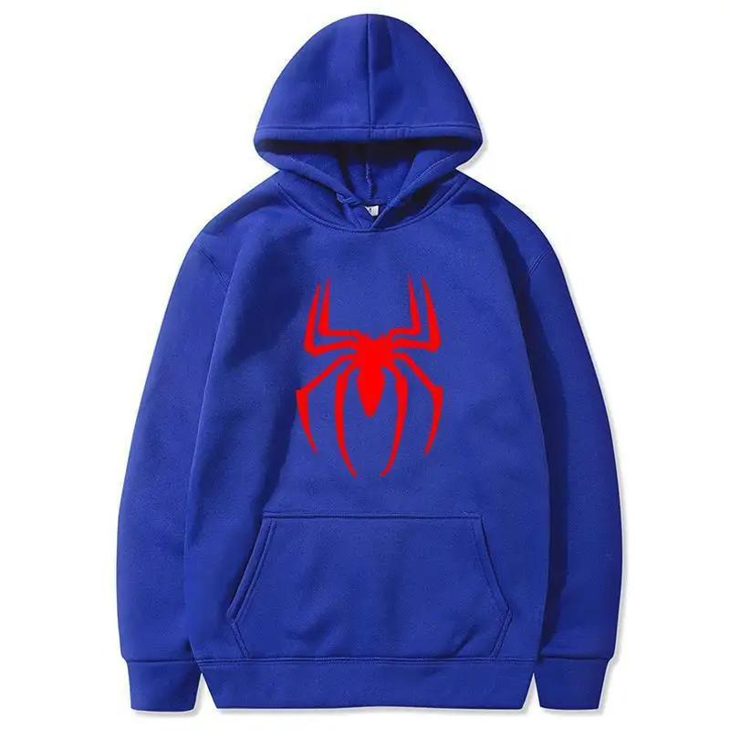 Популярный свитер Spider для мужчин и женщин, повседневное свободное пальто в стиле хип-хоп для весны и осени