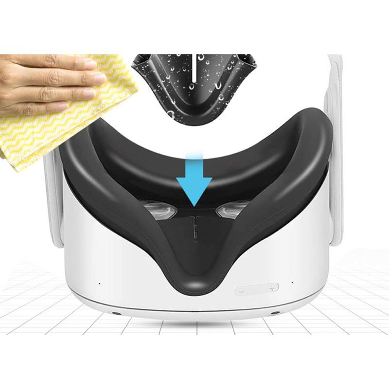 Мягкая силиконовая подушечка для носа, водонепроницаемая, защищающая от пота, светоблокирующая наклейка для носа, совместимая с