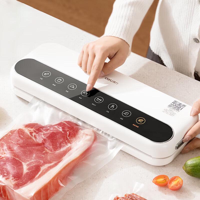 Deli Автоматический вакуумный упаковщик для сохранения продуктов Штепсель CN (адаптер в комплекте)
