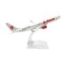 1/400 16см Миниатюрная металлическая масштабная модель самолета Lion Air B737 из сплава, литая модель самолета со стойкой для авиационного сувенира, подарка или декора