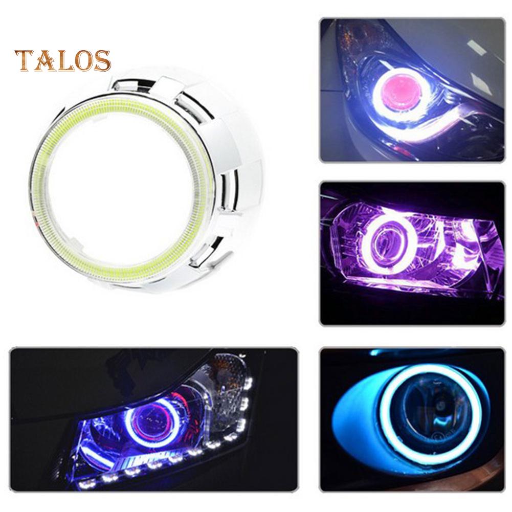60 мм-120 мм автомобиль COB ангельские глазки светодиодные кольцевые фары лампы