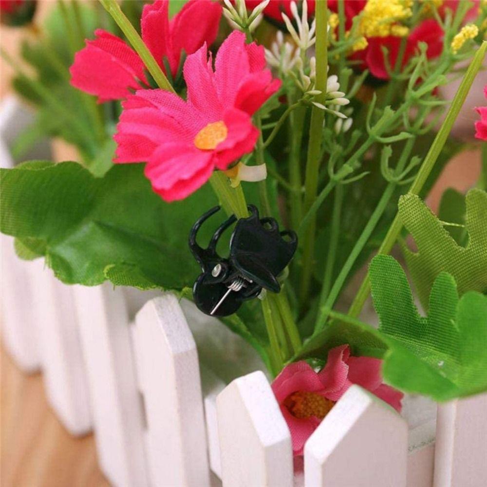 100 шт. зажим для прививки цветка орхидеи зажим-бабочка для прививки виноградной лозы стебель фруктового овоща