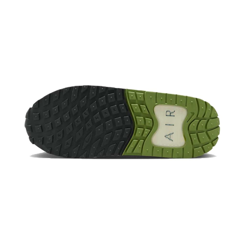 Nike Air Max Solo Удобные и дышащие Износостойкие и легкие Низкие детские кроссовки для бега Белые с зеленым FZ0944-100