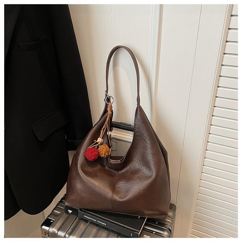 Сумка большой вместимости женская осенняя универсальная новая модная на плечо мессенджер популярная ретро сумка-тоут