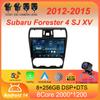 For Subaru Forester 4 SJ XV 2012-2015 Android 14 Car Stereo Radio 4G Multimedia Video Player Navigation GPS Carplay 360 Camera