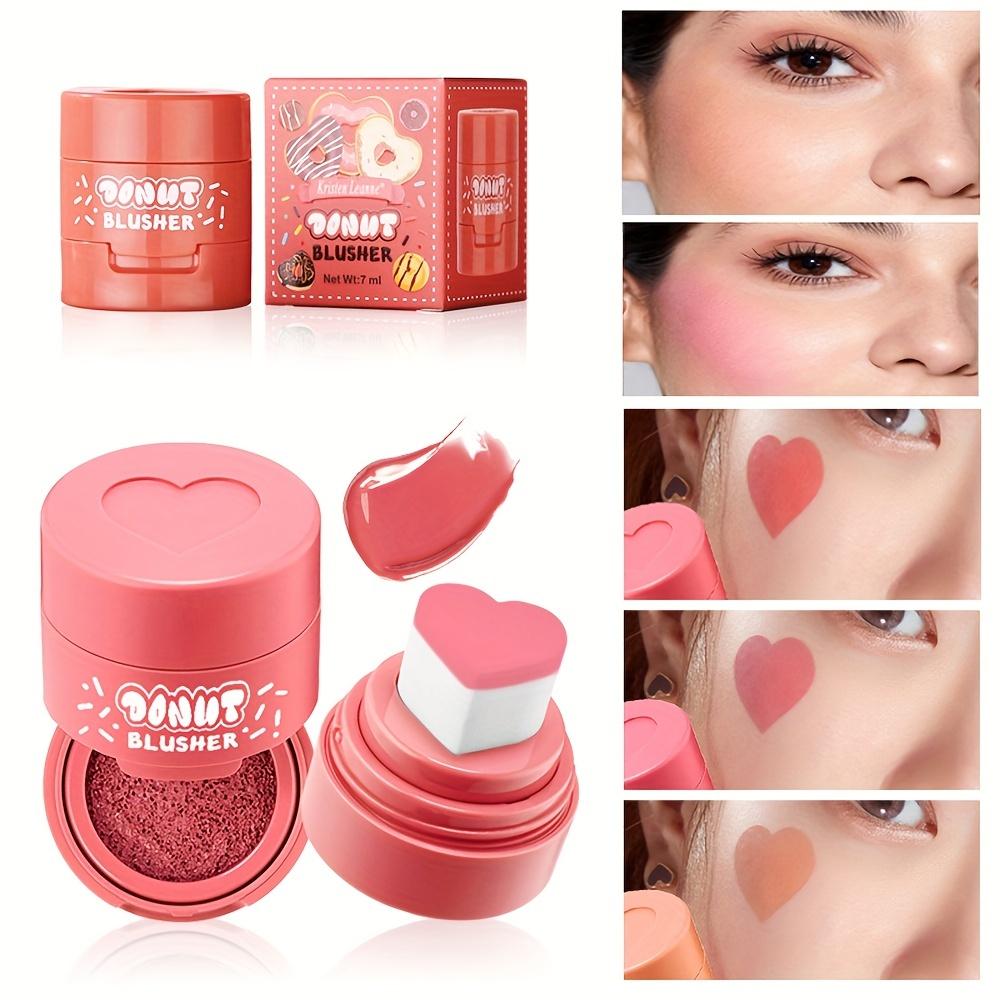 6 цветов Love Air Cushion, жидкие румяна для лица и губ, универсальные натуральные телесные матовые бархатные румяна для макияжа, подарок для женщин