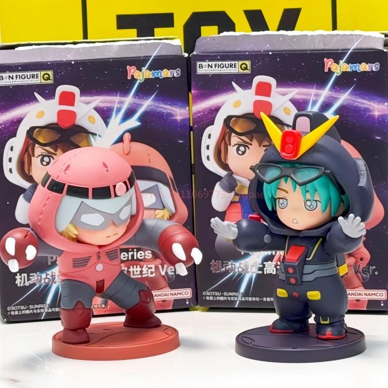 Последняя оригинальная фигурка Bnfigure Q в пижаме, серия Mobile Suit UC Vol.2, милая фигурка для действий, подвижная модель, коллекция, сюрпризы, подарки