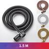 Bathroom Water Heater Plumbing Fittings 1.5m Stainless Steel Explosion Proof Shower Nozzle Hose