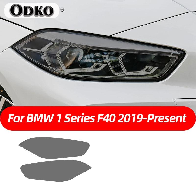 Черная smoked TPU наклейка Защитная пленка для фар автомобиля Для BMW F40 F22 F44 F30 F31 G20 F34 F32 F36 F10 G30 F06 F07 F12 F01 G11