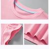 Children's Clothing Summer T-shirts Children's Cartoon Printed T-shirts Knitted Cotton Round Neck Boys' Tops