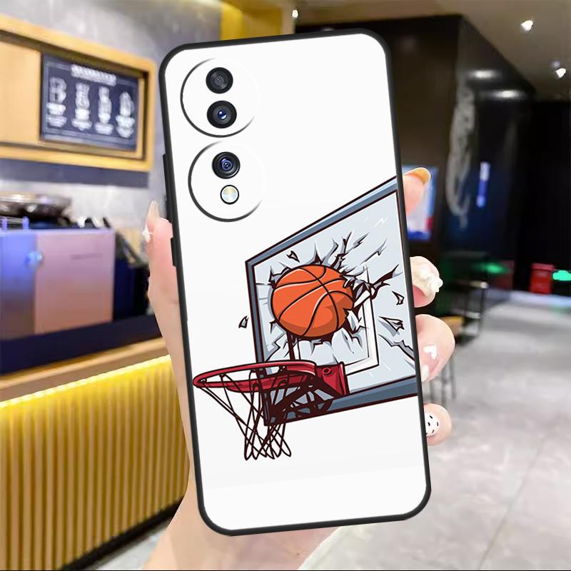 Basketball On Fire Case For Honor X7a X8a X9a X6a X8 X9 X6 X7 10 50 90 70 Lite 8X 9X Magic 4 Lite 5 Pro Cover