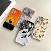 Модный чехол для смартфона Samsung Galaxy A52 iPhone 11 13 15 Xiaomi Redmi VIVO OPPO Realme Huawei Infinix Противоударный Ультратонкий Жесткий Чехол