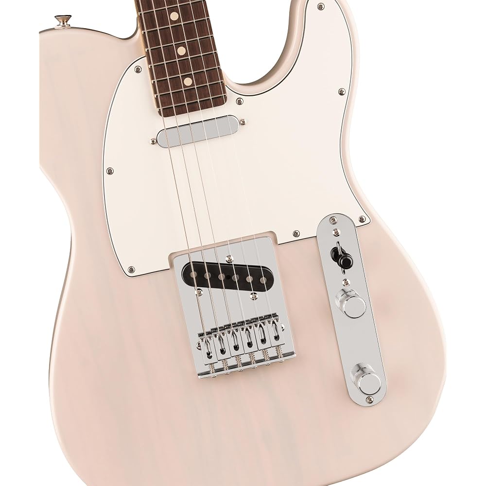 Fender Player II Telecaster® Electric Guitar, Rosewood Fingerboard, White Blonde, with Soft Case