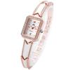 Watch Bracelet Rome Analog Display Square Case Waterproof Alloy Strap Popular Cute Stylish Watch Rose Gold Birthday Anniversary Christmas Day Present