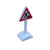 Model Toy Simulation City Road Signs Road Block Mini Traffic Road Signs  City Street
