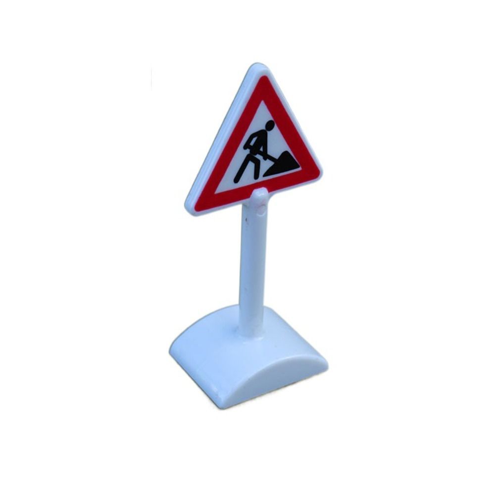 Model Toy Simulation City Road Signs Road Block Mini Traffic Road Signs City Street