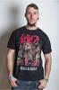 Официальная футболка Slayer Reign in Blood Черная Классический Рок Метал-группа Футболка Унисекс