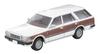 TOMYTEC Tomica Limited Vintage Neo Scale Nissan Cedric Wagon V20E GL Custom Specification Grain Finished Model 1/64 LV-N209c White/Wood