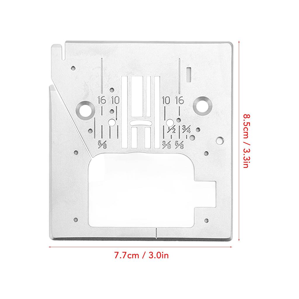 Confidence Quilter 7470 Kirby Sewing Machine Needle Plate 84374 Premium Steel Easy Maintenance Compatible Model 7469Q